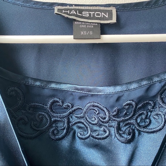 Vintage Halston lingerie set Navy - Picture 4 of 8